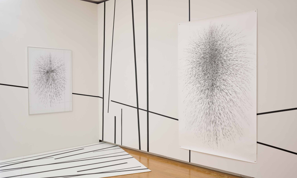 Inmitten der Linien — Raum und Resonanz | Projektraum „Neue Galerie“