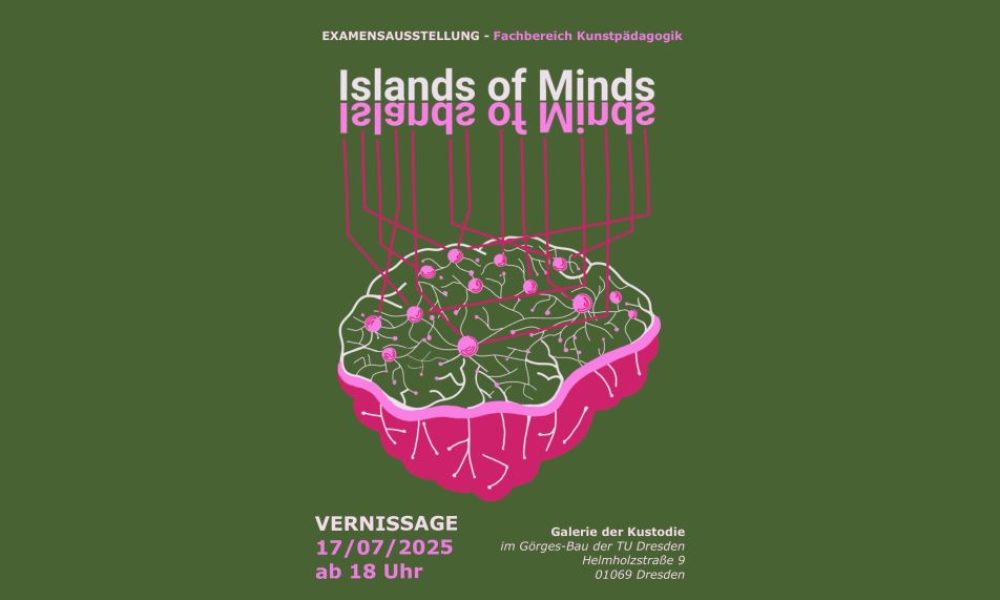 Islands of Minds | Examensausstellung des Fachbereichs Kunstpädagogik der TU Dresden